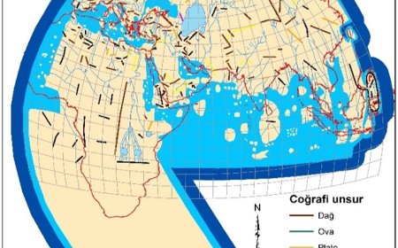 Halife El-Meʾmūn dünya haritasının fiziki coğrafya özellikleri açısından değerlendirilmesi