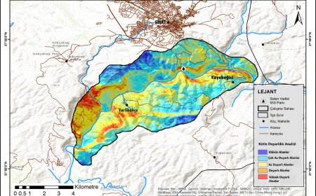 Botan Vadisi (Siirt) Kayaboğaz-Sağlarca kesiminde kütle hareketi duyarlılığının CBS-AHS yöntemiyle değerlendirilmesi